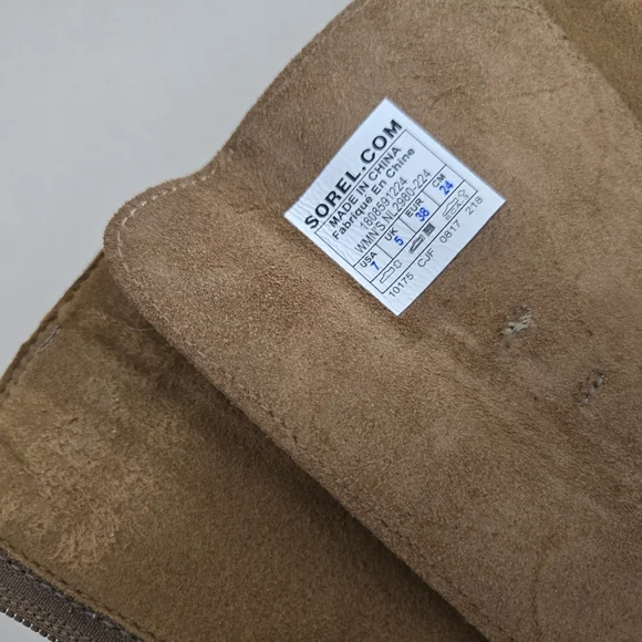 Sorel Joan of Arctic Il wedge Cate Tall Waterproof boots 7 NEW RARE🍒 - Picture 4 of 14